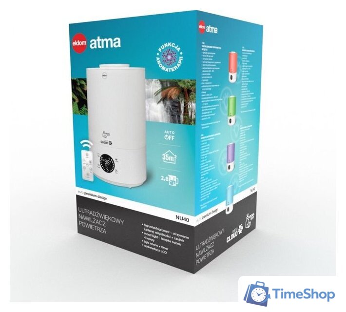 Увлажнитель воздуха Eldom NU40 Atma - Изображение №12 — Интернет-магазин Time-Shop