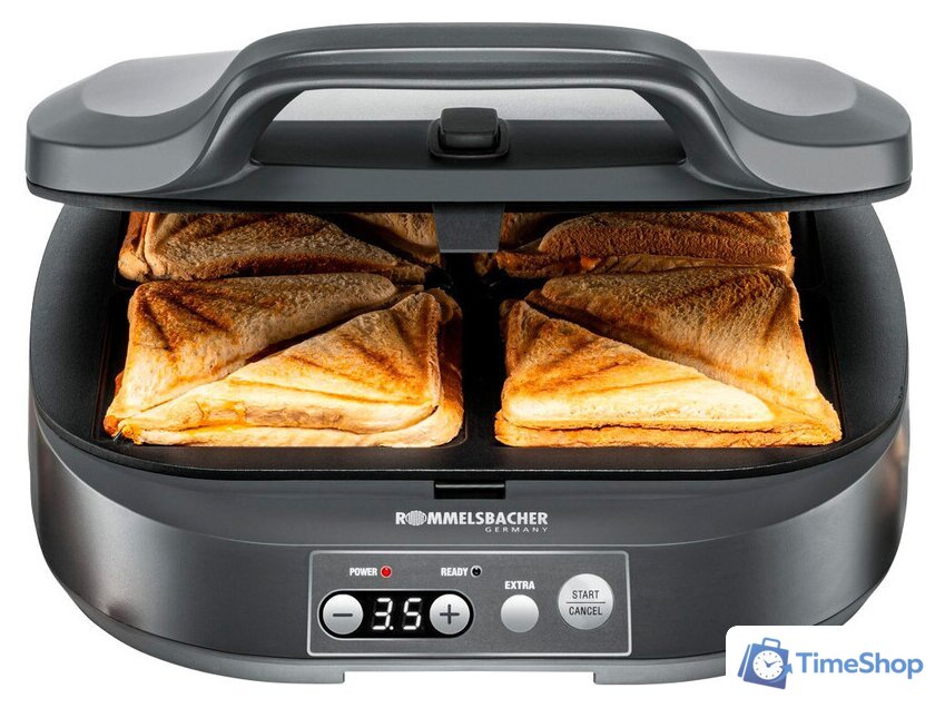 Сэндвичница ROMMELSBACHER ST 1800 - Изображение №1 — Интернет-магазин Time-Shop