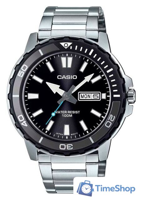 Наручные часы Casio MTD-125D-1A3 - Изображение №1 — Интернет-магазин Time-Shop