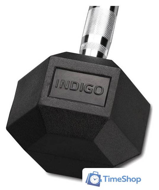 Гантель Indigo IN124 12.5 кг - Изображение №2 — Интернет-магазин Time-Shop