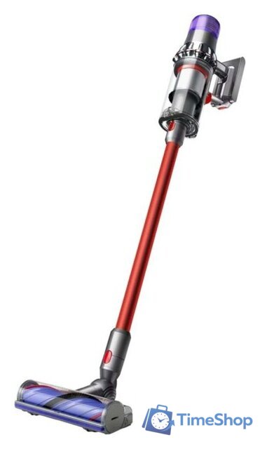 Пылесос Dyson V11 Extra SV28 (никель/красный) - Изображение №2 — Интернет-магазин Time-Shop