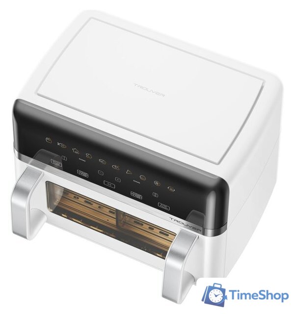 Аэрогриль (аэрофритюрница) Trouver FD20s Pro White (белый) - Изображение №3 — Интернет-магазин Time-Shop