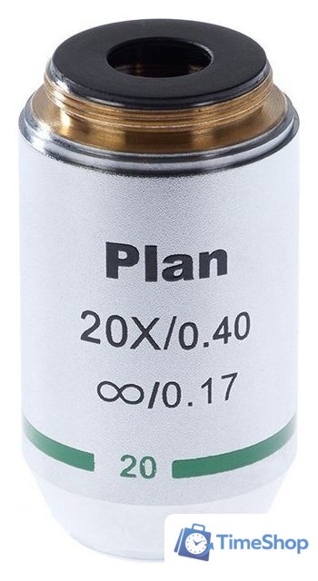 Объектив Микромед 20x/0.4л беск/0.17 10589 - Изображение №1 — Интернет-магазин Time-Shop