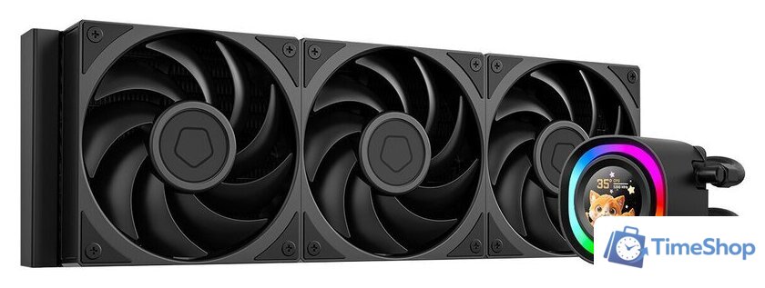 Система жидкостного охлаждения для процессора ID-Cooling FX360 LCD PE - Изображение №1 — Интернет-магазин Time-Shop