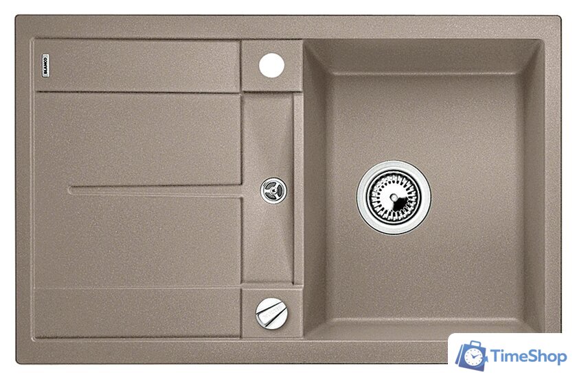 Кухонная мойка Blanco METRA 45 S (серый беж) [517345] - Изображение №1 — Интернет-магазин Time-Shop