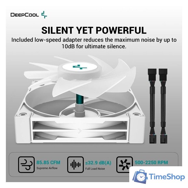 Система жидкостного охлаждения для процессора DeepCool LS520 SE WH R-LS520-WHAMMM-G-1 - Изображение №5 — Интернет-магазин Time-Shop