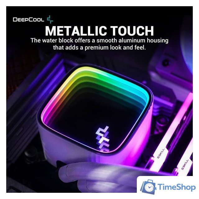Система жидкостного охлаждения для процессора DeepCool LS520 SE WH R-LS520-WHAMMM-G-1 - Изображение №2 — Интернет-магазин Time-Shop