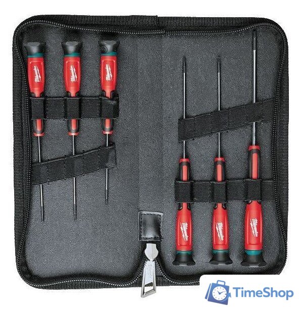 Набор отверток прецизионных Milwaukee 4932471870 (6 предметов) - Изображение №5 — Интернет-магазин Time-Shop