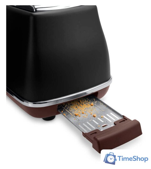 Тостер DeLonghi CTOV 2103.BK - Изображение №4 — Интернет-магазин Time-Shop