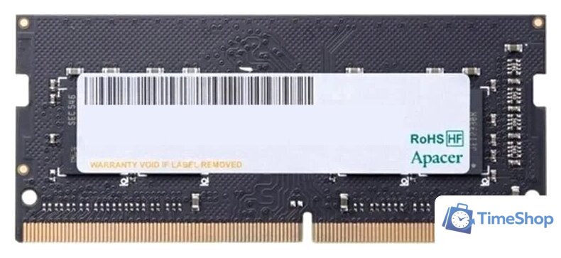 Оперативная память Apacer 16ГБ DDR4 SODIMM 2666 МГц ES.16G2V.PRH - Изображение №1 — Интернет-магазин Time-Shop