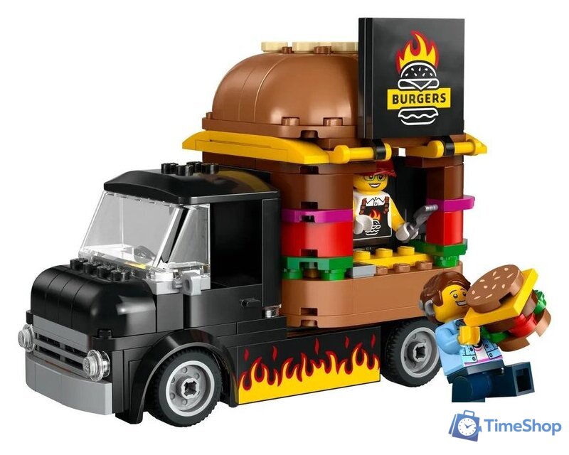 Конструктор LEGO City 60404 Бургер-грузовик - Изображение №3 — Интернет-магазин Time-Shop