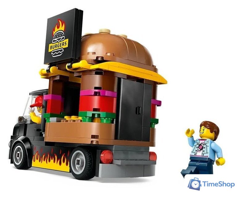 Конструктор LEGO City 60404 Бургер-грузовик - Изображение №5 — Интернет-магазин Time-Shop