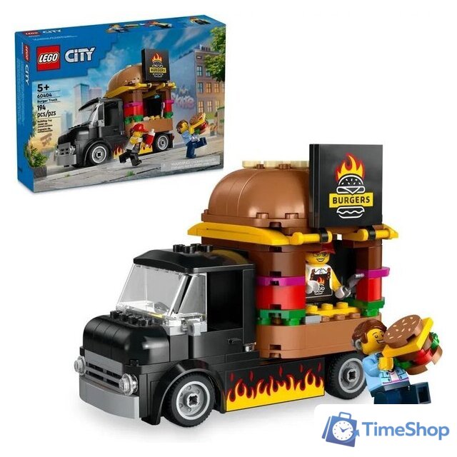 Конструктор LEGO City 60404 Бургер-грузовик - Изображение №2 — Интернет-магазин Time-Shop