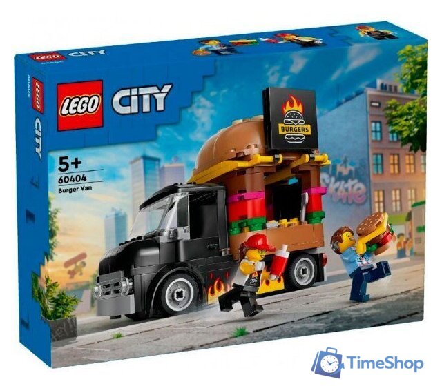 Конструктор LEGO City 60404 Бургер-грузовик - Изображение №1 — Интернет-магазин Time-Shop