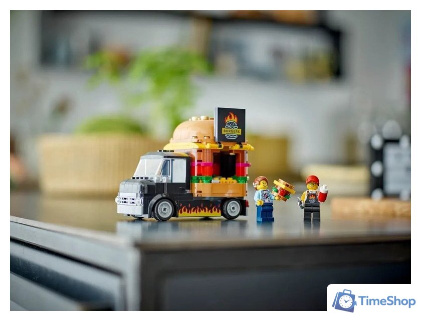 Конструктор LEGO City 60404 Бургер-грузовик - Изображение №9 — Интернет-магазин Time-Shop