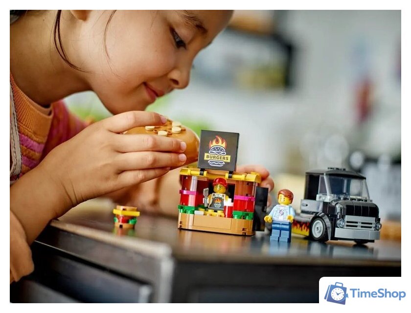 Конструктор LEGO City 60404 Бургер-грузовик - Изображение №8 — Интернет-магазин Time-Shop
