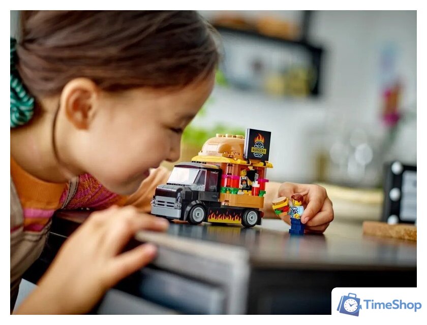 Конструктор LEGO City 60404 Бургер-грузовик - Изображение №7 — Интернет-магазин Time-Shop