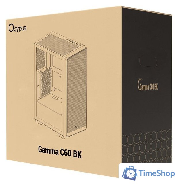 Корпус Ocypus Gamma C60 BK - Изображение №9 — Интернет-магазин Time-Shop