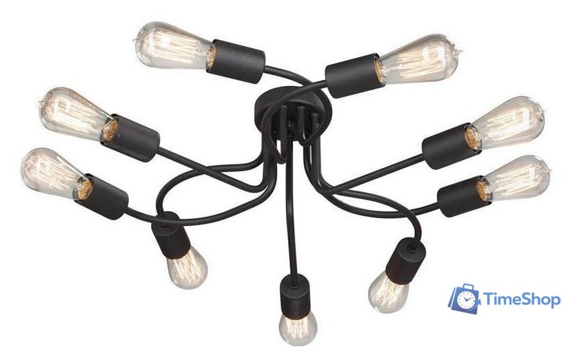 Припотолочная люстра Vitaluce V4449-1/9PL - Изображение №1 — Интернет-магазин Time-Shop