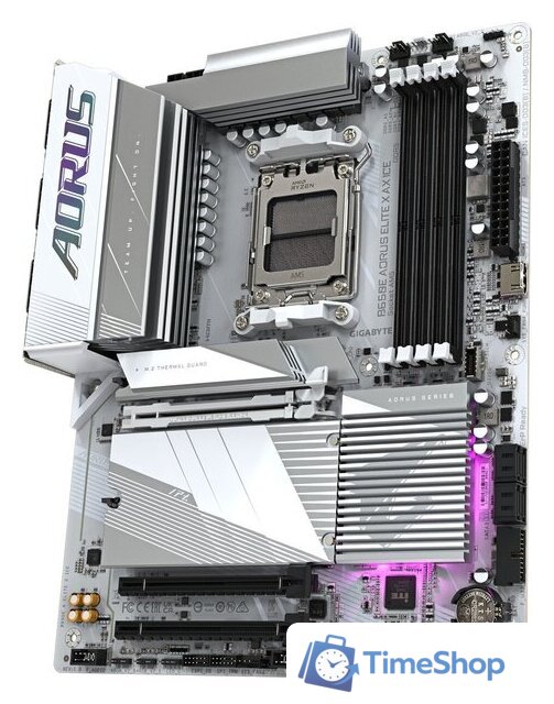 Материнская плата Gigabyte B650E Aorus Elite X AX ICE (rev. 1.0) - Изображение №3 — Интернет-магазин Time-Shop