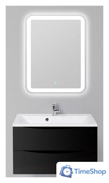  BelBagno Тумба под умывальник Marino-800-2C-SO-NL-P (nero laccato lucido) - Изображение №2 — Интернет-магазин Time-Shop