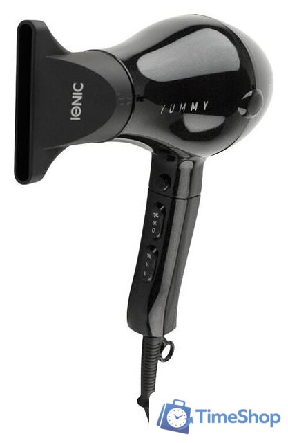Фен Dewal Beauty YumMy HD1000 (черный) - Изображение №5 — Интернет-магазин Time-Shop