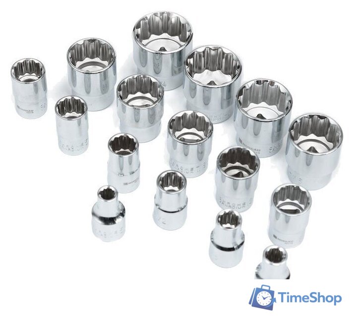 Набор головок слесарных Norgau ND1916-A5/16-1.1/4 - Изображение №1 — Интернет-магазин Time-Shop