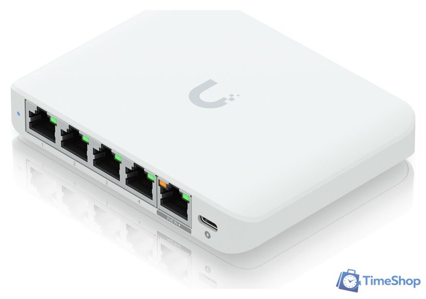 Управляемый коммутатор 2-го уровня Ubiquiti UniFi Switch Flex Mini 2.5G - Изображение №3 — Интернет-магазин Time-Shop