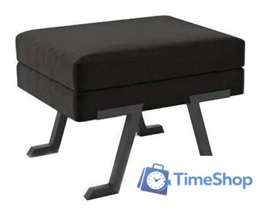 Банкетка Hype Mebel Битл (черный/черный) - Изображение №1 — Интернет-магазин Time-Shop