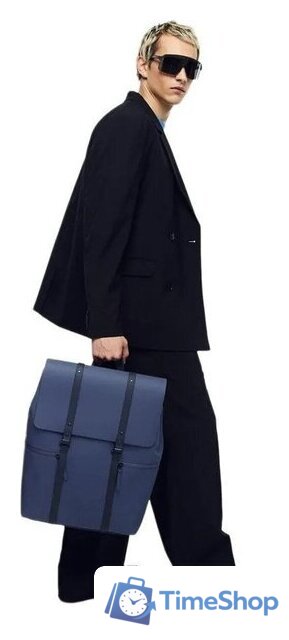 Городской рюкзак Gaston Luga Splаsh 2.0 16'' (темно-синий) - Изображение №4 — Интернет-магазин Time-Shop