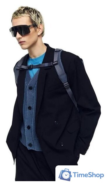 Городской рюкзак Gaston Luga Splаsh 2.0 16'' (темно-синий) - Изображение №5 — Интернет-магазин Time-Shop