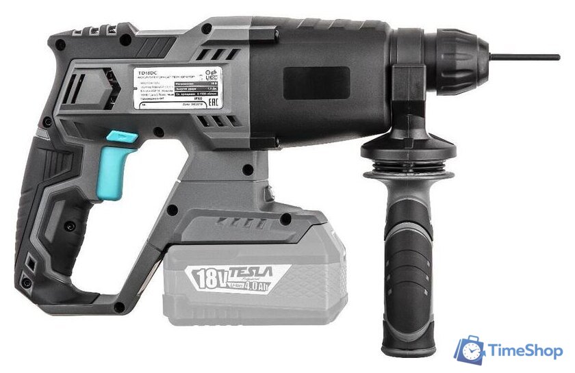 Перфоратор Tesla TD18DC (без АКБ) - Изображение №3 — Интернет-магазин Time-Shop