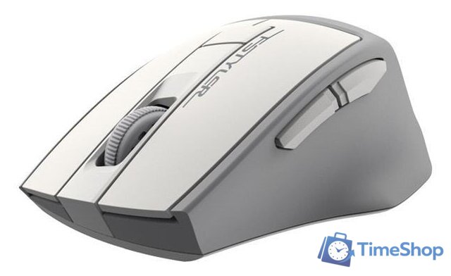 Мышь A4Tech Fstyler FG30S (серый/белый) - Изображение №3 — Интернет-магазин Time-Shop