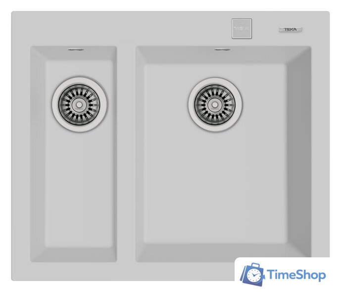 Кухонная мойка TEKA ForSquare 2B 590 TG (арктик белый) - Изображение №1 — Интернет-магазин Time-Shop