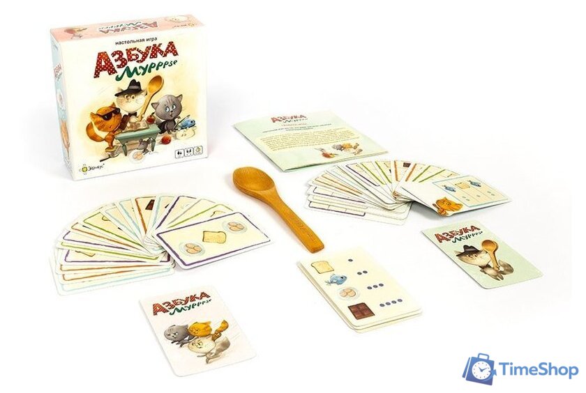 Настольная игра Эврикус Азбука Мурррзе PG-17024 - Изображение №2 — Интернет-магазин Time-Shop