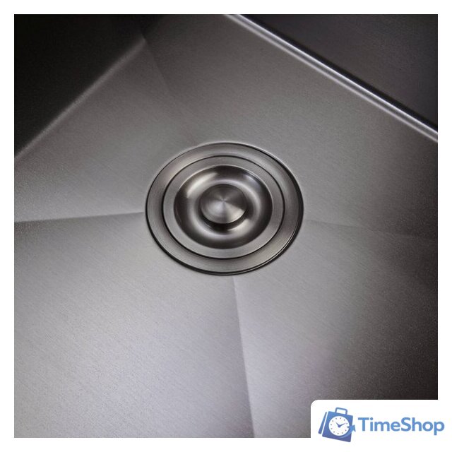 Кухонная мойка Milacio Denia 750 Steel MC.77509 (сталь воронёная) - Изображение №4 — Интернет-магазин Time-Shop