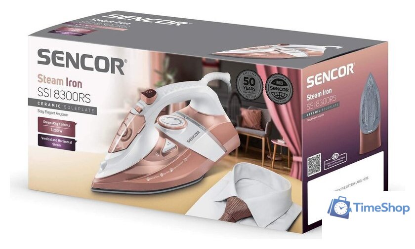 Утюг Sencor SSI 8300RS - Изображение №13 — Интернет-магазин Time-Shop