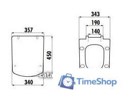 Сиденье для унитаза Creavit Lara KC1603.01.0000E - Изображение №2 — Интернет-магазин Time-Shop
