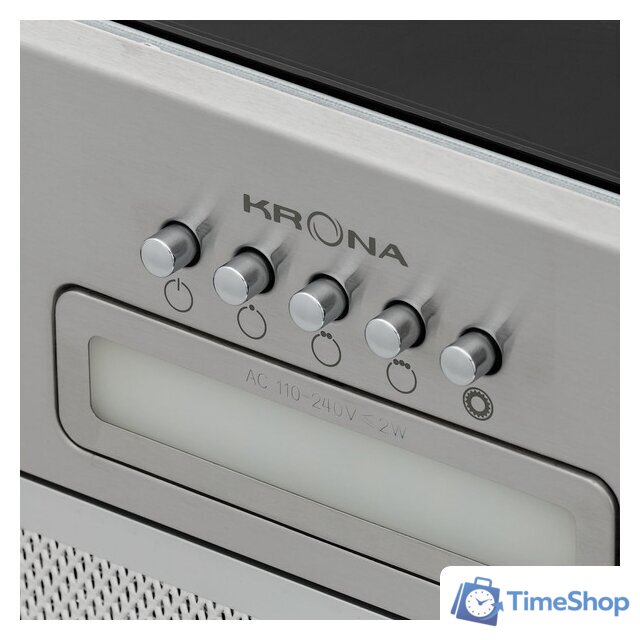 Кухонная вытяжка Krona Ameli Light 600 Inox PB (нержавеющая сталь) - Изображение №8 — Интернет-магазин Time-Shop