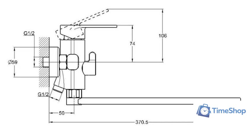 Смеситель Econoce EC0393 - Изображение №7 — Интернет-магазин Time-Shop