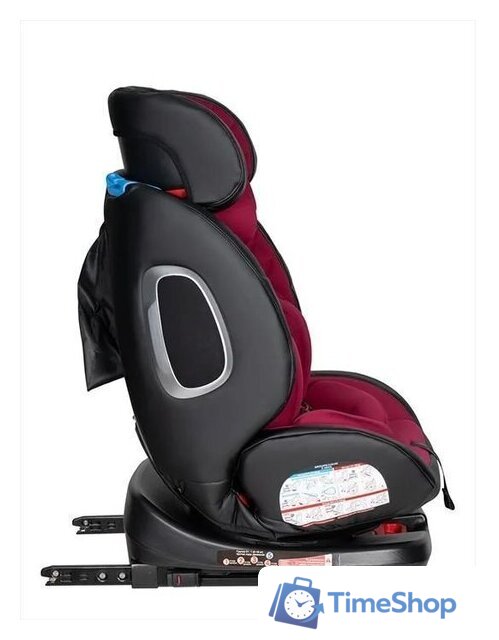 Детское автокресло Farfello Isofix YB102A(2) (бордовый/экокожа) - Изображение №3 — Интернет-магазин Time-Shop