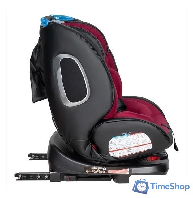 Детское автокресло Farfello Isofix YB102A(2) (бордовый/экокожа) - Изображение №4 — Интернет-магазин Time-Shop
