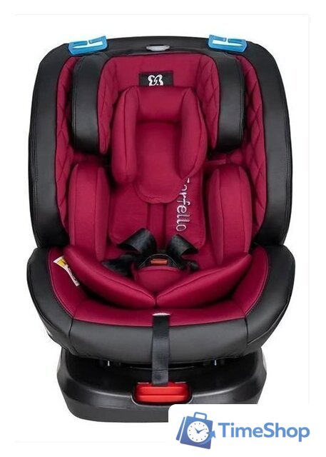 Детское автокресло Farfello Isofix YB102A(2) (бордовый/экокожа) - Изображение №2 — Интернет-магазин Time-Shop