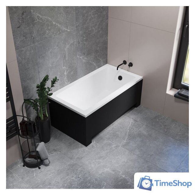 Ванна Lauter Estelle 130 21206030 (с ножками и сифоном 21Y11010 хром) - Изображение №19 — Интернет-магазин Time-Shop