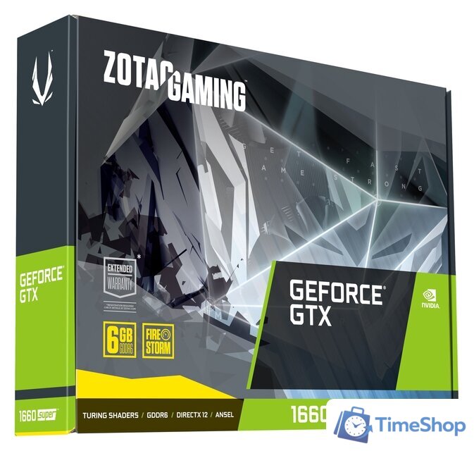Видеокарта ZOTAC GeForce GTX 1660 Super Twin Fan 6GB GDDR6 ZT-T16620F-10L - Изображение №6 — Интернет-магазин Time-Shop