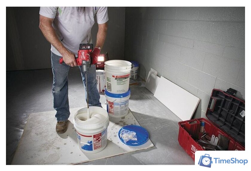 Дрель-миксер Milwaukee M18 FPM-0X FUEL 4933459719 (без АКБ, кейс) - Изображение №17 — Интернет-магазин Time-Shop