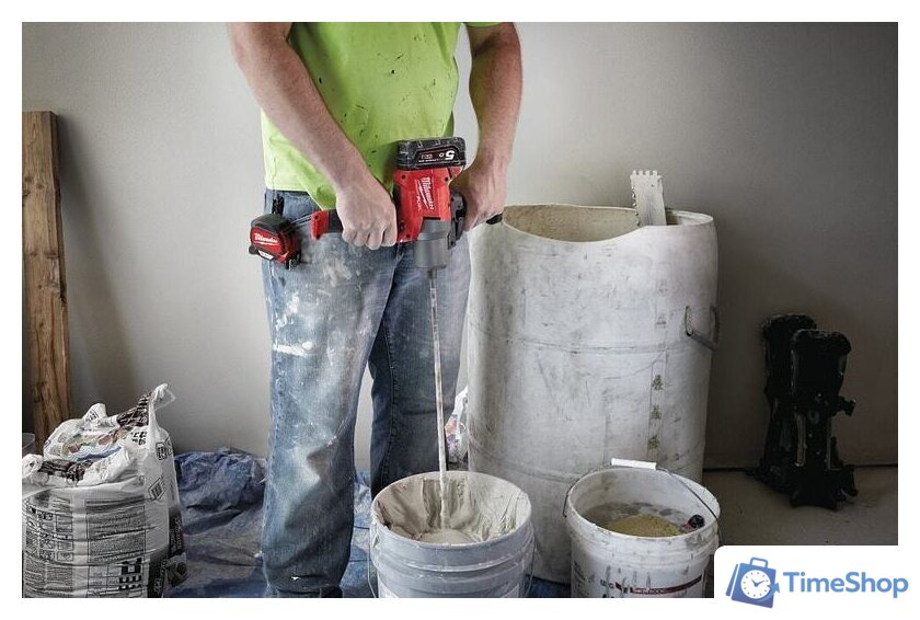 Дрель-миксер Milwaukee M18 FPM-0X FUEL 4933459719 (без АКБ, кейс) - Изображение №15 — Интернет-магазин Time-Shop