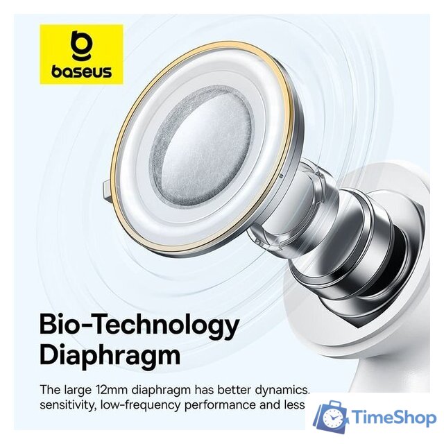 Наушники Baseus Bowie M3 (белый) - Изображение №5 — Интернет-магазин Time-Shop