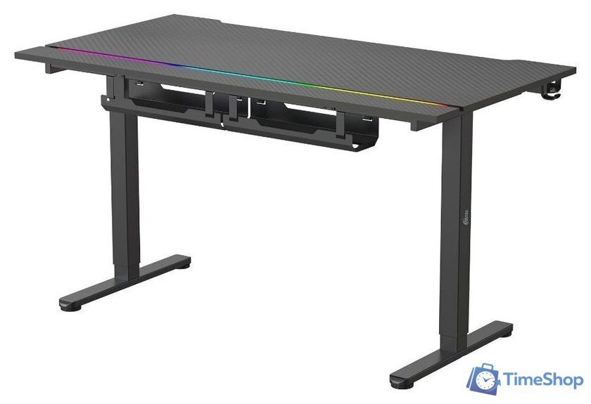 Стол с регулировкой высоты Ritmix TBL-1405GL (карбон) - Изображение №2 — Интернет-магазин Time-Shop