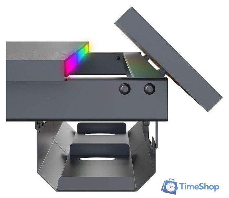 Стол с регулировкой высоты Ritmix TBL-1405GL (карбон) - Изображение №7 — Интернет-магазин Time-Shop